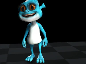 GATO DESENHO ANIMADO KID CAT - CRIAN&Ccedil;AS Modelo 3D