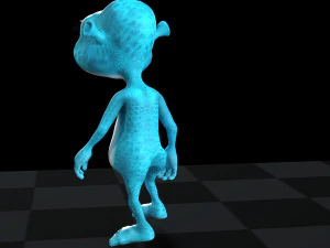 GATO DESENHO ANIMADO KID CAT - CRIAN&Ccedil;AS Modelo 3D