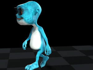 CAT CARTOON KID CAT - CHILDRENS 3D Модель