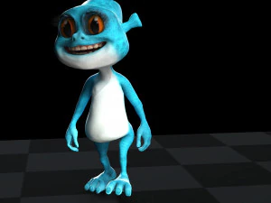 GATO DESENHO ANIMADO KID CAT - CRIAN&Ccedil;AS Modelo 3D