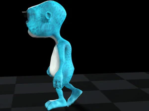GATO DESENHO ANIMADO KID CAT - CRIAN&Ccedil;AS Modelo 3D