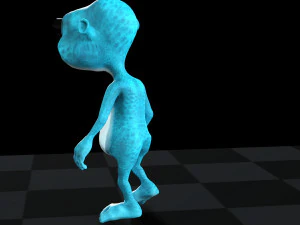 GATO DESENHO ANIMADO KID CAT - CRIAN&Ccedil;AS Modelo 3D