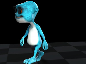 CAT CARTOON KID CAT - CHILDRENS 3D Модель