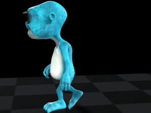 GATO DESENHO ANIMADO KID CAT - CRIAN&Ccedil;AS Modelo 3D