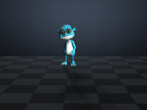 CAT CARTOON KID CAT - CHILDRENS 3D Модель