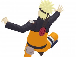 NARUTO SHIPPUDEN RASENGAN SHURIKEN 3D MODEL ANIMATED BOY KID BORUTO ANIME MANGA JAPAN TV 3D Model