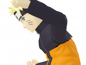 NARUTO SHIPPUDEN RASENGAN SHURIKEN 3D MODEL ANIMATED BOY KID BORUTO ANIME MANGA JAPAN TV 3D Model