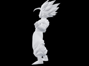 DOWNLOAD 3D MODEL SON GOHAN DRAGON BALL DRAGON BALL DINOSAUR AVATAR CHARACTER POKMON 3D Model