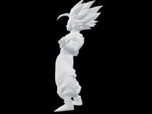 DOWNLOAD 3D MODEL SON GOHAN DRAGON BALL DRAGON BALL DINOSAUR AVATAR CHARACTER POKMON 3D Model