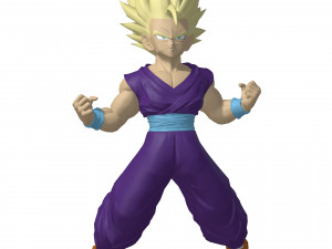 DOWNLOAD 3D MODEL SON GOHAN DRAGON BALL DRAGON BALL DINOSAUR AVATAR CHARACTER POKMON 3D Model