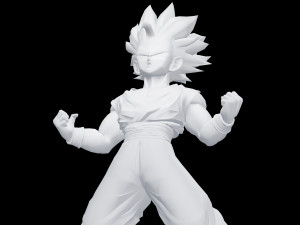 DOWNLOAD 3D MODEL SON GOHAN DRAGON BALL DRAGON BALL DINOSAUR AVATAR CHARACTER POKMON 3D Model