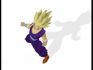 DOWNLOAD 3D MODEL SON GOHAN DRAGON BALL DRAGON BALL DINOSAUR AVATAR CHARACTER POKMON 3D Model