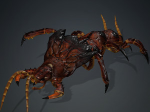 CENTIPEDE INSECT CENTIPEDE - DOWNLOAD CENTIPEDE 3D MODEL ANIMATED - FOR 3DS MAX - BLENDER 3 FILE - 3D मॉडल