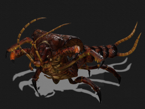 CENTIPEDE INSECT CENTIPEDE - DOWNLOAD CENTIPEDE 3D MODEL ANIMATED - FOR 3DS MAX - BLENDER 3 FILE - 3D मॉडल