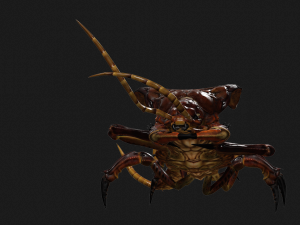 CENTIPEDE INSECT CENTIPEDE - DOWNLOAD CENTIPEDE 3D MODEL ANIMATED - FOR 3DS MAX - BLENDER 3 FILE - 3D मॉडल