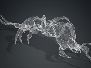 CENTIPEDE INSECT CENTIPEDE - DOWNLOAD CENTIPEDE 3D MODEL ANIMATED - FOR 3DS MAX - BLENDER 3 FILE - 3D मॉडल