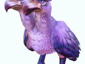 DINOSAUR DIATRYMA EXTINCT BIRD DINOSAUR BIRD - PREDATOR - RAPTOR - MONSTER CHARIZARD 3D मॉडल