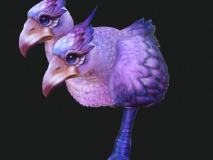 DINOSAUR DIATRYMA EXTINCT BIRD DINOSAUR BIRD - PREDATOR - RAPTOR - MONSTER CHARIZARD 3D मॉडल