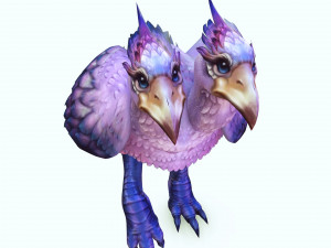 DINOSAUR DIATRYMA EXTINCT BIRD DINOSAUR BIRD - PREDATOR - RAPTOR - MONSTER CHARIZARD 3D मॉडल