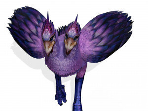 DINOSAUR DIATRYMA EXTINCT BIRD DINOSAUR BIRD - PREDATOR - RAPTOR - MONSTER CHARIZARD 3D मॉडल