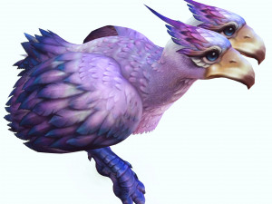 DINOSAUR DIATRYMA EXTINCT BIRD DINOSAUR BIRD - PREDATOR - RAPTOR - MONSTER CHARIZARD 3D मॉडल