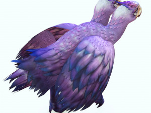 DINOSAUR DIATRYMA EXTINCT BIRD DINOSAUR BIRD - PREDATOR - RAPTOR - MONSTER CHARIZARD 3D मॉडल