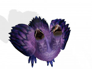 DINOSAUR DIATRYMA EXTINCT BIRD DINOSAUR BIRD - PREDATOR - RAPTOR - MONSTER CHARIZARD 3D मॉडल