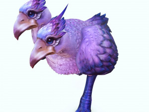 DINOSAUR DIATRYMA EXTINCT BIRD DINOSAUR BIRD - PREDATOR - RAPTOR - MONSTER CHARIZARD 3D मॉडल