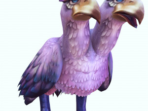 DINOSAUR DIATRYMA EXTINCT BIRD DINOSAUR BIRD - PREDATOR - RAPTOR - MONSTER CHARIZARD 3D मॉडल