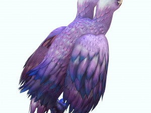DINOSAUR DIATRYMA EXTINCT BIRD DINOSAUR BIRD - PREDATOR - RAPTOR - MONSTER CHARIZARD 3D मॉडल