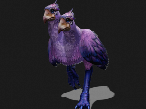 DINOSAUR DIATRYMA EXTINCT BIRD DINOSAUR BIRD - PREDATOR - RAPTOR - MONSTER CHARIZARD 3D मॉडल