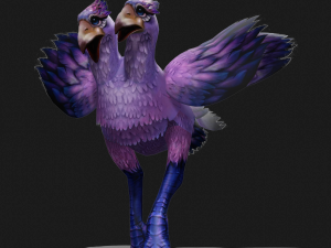DINOSAUR DIATRYMA EXTINCT BIRD DINOSAUR BIRD - PREDATOR - RAPTOR - MONSTER CHARIZARD 3D मॉडल