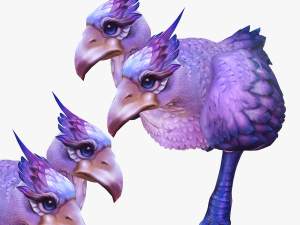 DINOSAUR DIATRYMA EXTINCT BIRD DINOSAUR BIRD - PREDATOR - RAPTOR - MONSTER CHARIZARD 3D मॉडल