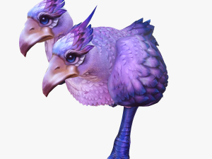 DINOSAUR DIATRYMA EXTINCT BIRD DINOSAUR BIRD - PREDATOR - RAPTOR - MONSTER CHARIZARD 3D मॉडल
