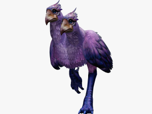 DINOSAUR DIATRYMA EXTINCT BIRD DINOSAUR BIRD - PREDATOR - RAPTOR - MONSTER CHARIZARD 3D मॉडल