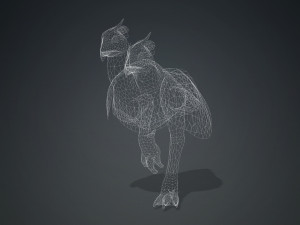 DINOSAUR DIATRYMA EXTINCT BIRD DINOSAUR BIRD - PREDATOR - RAPTOR - MONSTER CHARIZARD 3D मॉडल