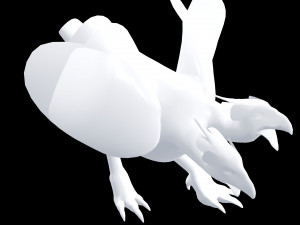 DINOSAUR DIATRYMA EXTINCT BIRD DINOSAUR BIRD - PREDATOR - RAPTOR - MONSTER CHARIZARD 3D मॉडल