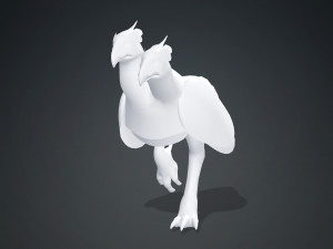 DINOSAUR DIATRYMA EXTINCT BIRD DINOSAUR BIRD - PREDATOR - RAPTOR - MONSTER CHARIZARD 3D मॉडल