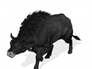 DOWNLOAD BUFFALO 3D MODEL - 3D MODEL ANIMATED - GOAT BULL COW - GOAT BULL COW 3D Модель