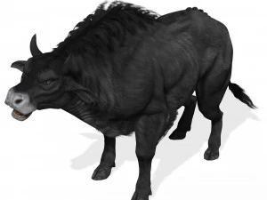 SCARICA MODELLO 3D BUFALO - MODELLO 3D ANIMATO - CAPRA TORO MUCCA - CAPRA TORO MUCCA Modello 3D