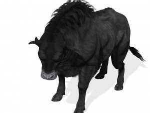 DOWNLOAD BUFFALO 3D MODEL - 3D MODEL ANIMATED - GOAT BULL COW - GOAT BULL COW 3D Модель