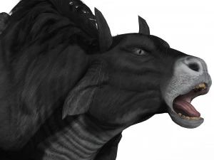 SCARICA MODELLO 3D BUFALO - MODELLO 3D ANIMATO - CAPRA TORO MUCCA - CAPRA TORO MUCCA Modello 3D