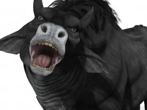 SCARICA MODELLO 3D BUFALO - MODELLO 3D ANIMATO - CAPRA TORO MUCCA - CAPRA TORO MUCCA Modello 3D