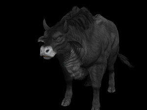 DOWNLOAD BUFFALO 3D MODEL - 3D MODEL ANIMATED - GOAT BULL COW - GOAT BULL COW 3D Модель