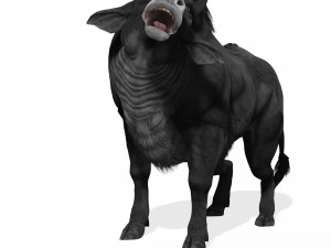 DOWNLOAD BUFFALO 3D MODEL - 3D MODEL ANIMATED - GOAT BULL COW - GOAT BULL COW 3D Модель