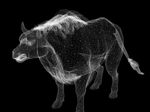 DOWNLOAD BUFFALO 3D MODEL - 3D MODEL ANIMATED - GOAT BULL COW - GOAT BULL COW 3D Модель