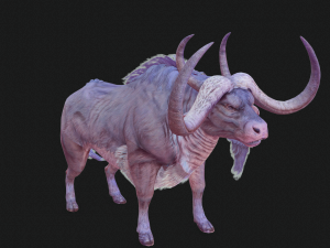 DOWNLOAD BUFFALO 3D MODEL - 3D MODEL ANIMATED - GOAT BULL COW GOAT - BULL COW GOAT BULL COW 3D मॉडल