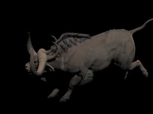 DOWNLOAD BUFFALO 3D MODEL - 3D MODEL ANIMATED - GOAT BULL COW GOAT - BULL COW GOAT BULL COW 3D मॉडल