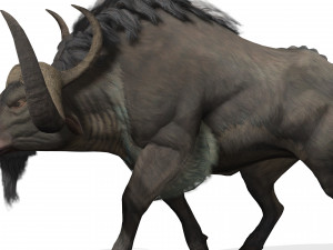 DOWNLOAD BUFFALO 3D MODEL - 3D MODEL ANIMATED - GOAT BULL COW GOAT - BULL COW GOAT BULL COW 3D मॉडल