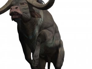 DOWNLOAD BUFFALO 3D MODEL - 3D MODEL ANIMATED - GOAT BULL COW GOAT - BULL COW GOAT BULL COW 3D मॉडल
